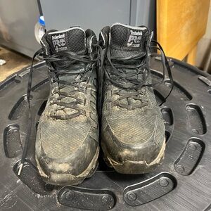 Timberland PRO Black Composite Toe Work Boots